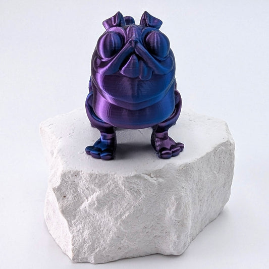 Miniature 3D Printed Pug