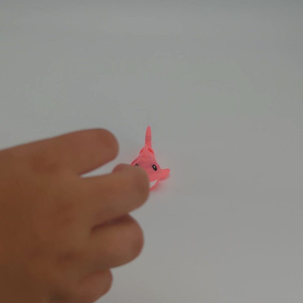 Miniature 3D Printed Shark