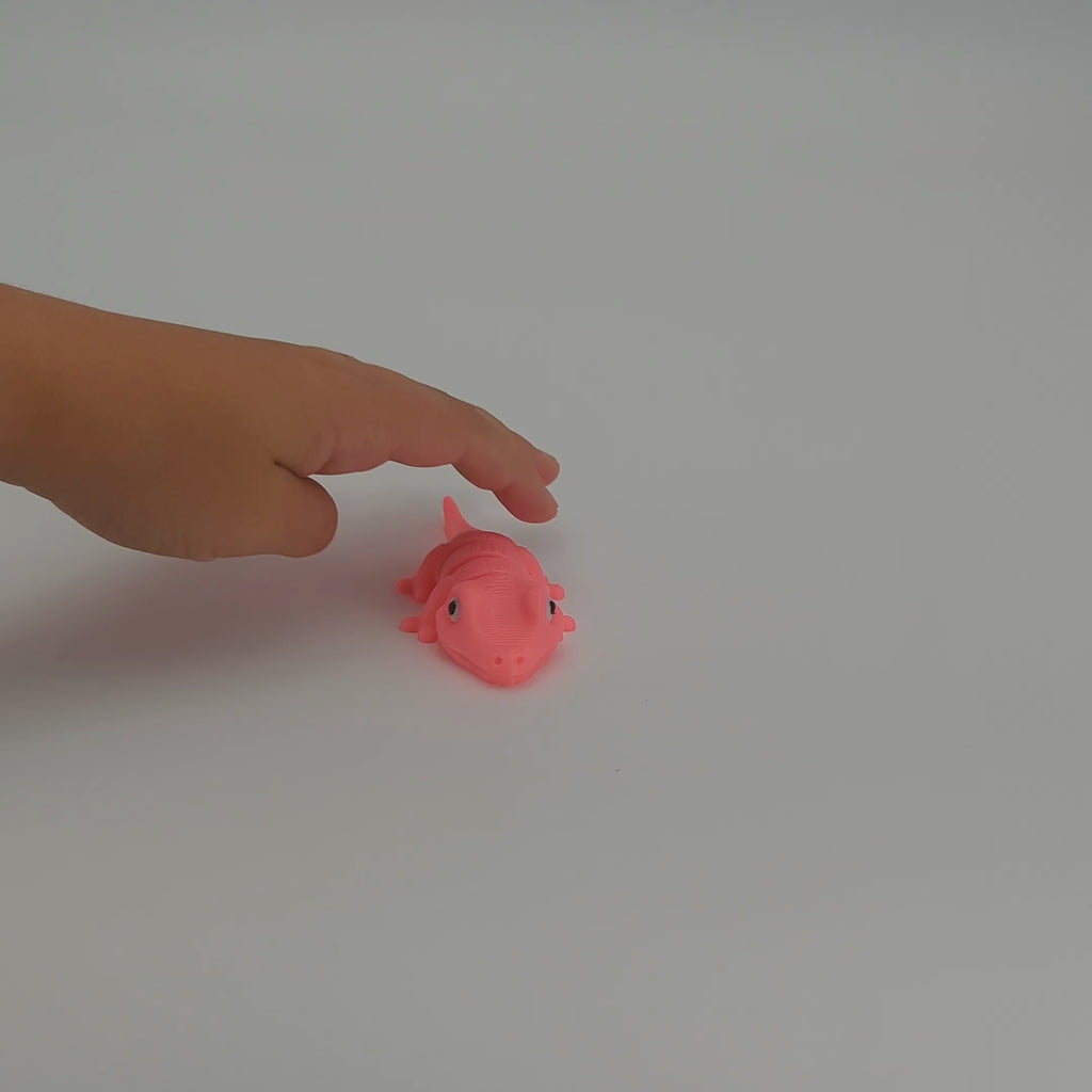 Miniature 3D Printed Gecko