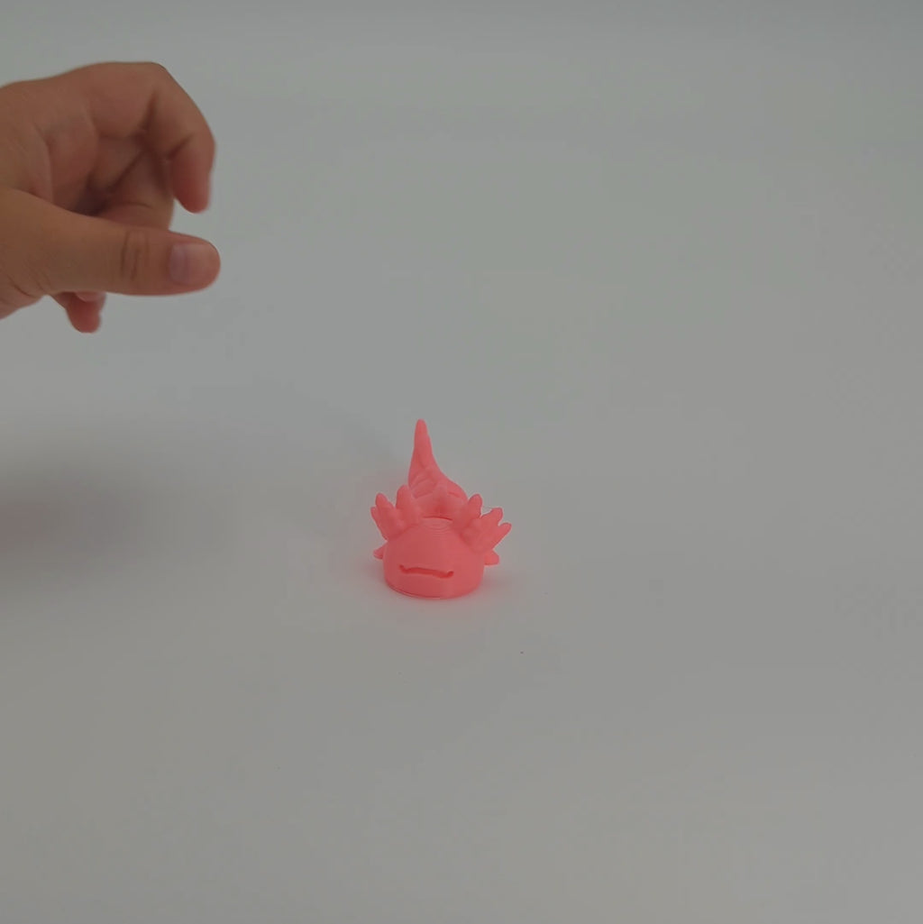 Miniature 3D Printed Axolotl